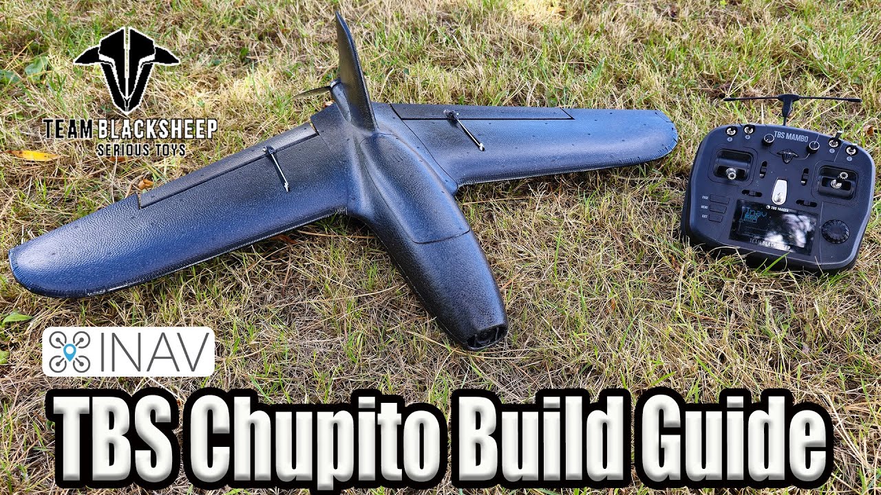 TBS Chupito Wing Assembly & Inav Setup Guide - Easiest Wing I Have Built!
