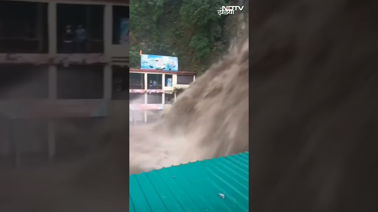 Kempty Falls Mussoorie looking very dangerous ☠️