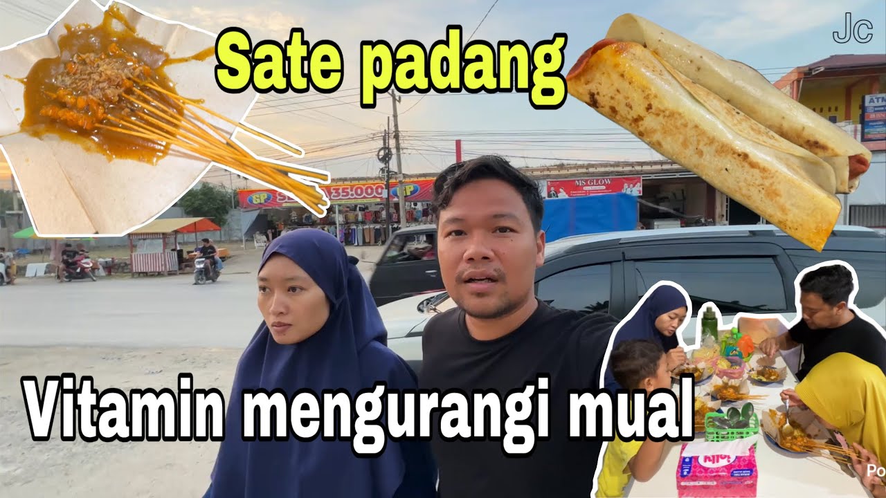 VITAMIN MENGURANGI MUAL DAN MUNTAH⁉️ JANGAN LUPA MAKAN SATE PADANG