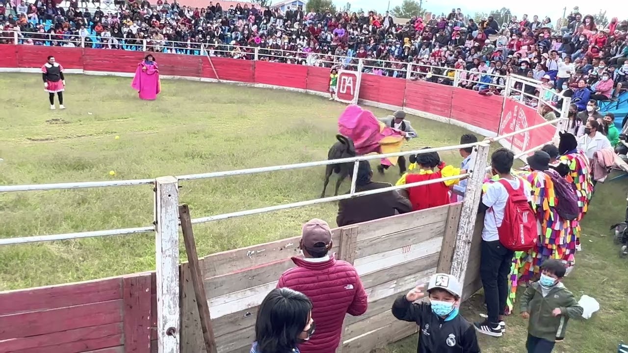 Corrida de toros en san Agustín de cajas 2022