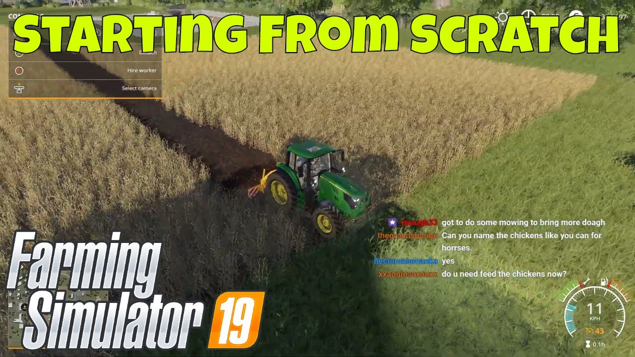 Farming Simulator 19 | Starting From Scratch Mode | Chicken Farm