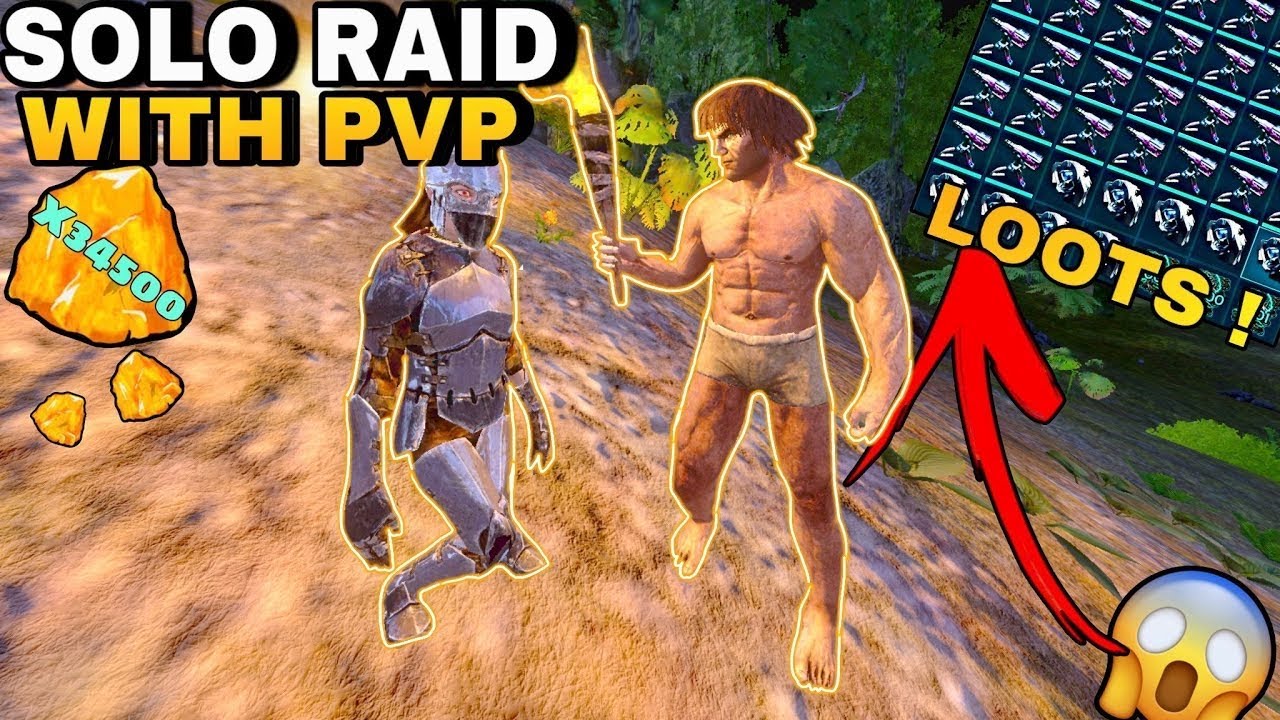 FRESH START SOLO PVP WITH LOT OF AMBER - ARK MOBILE-