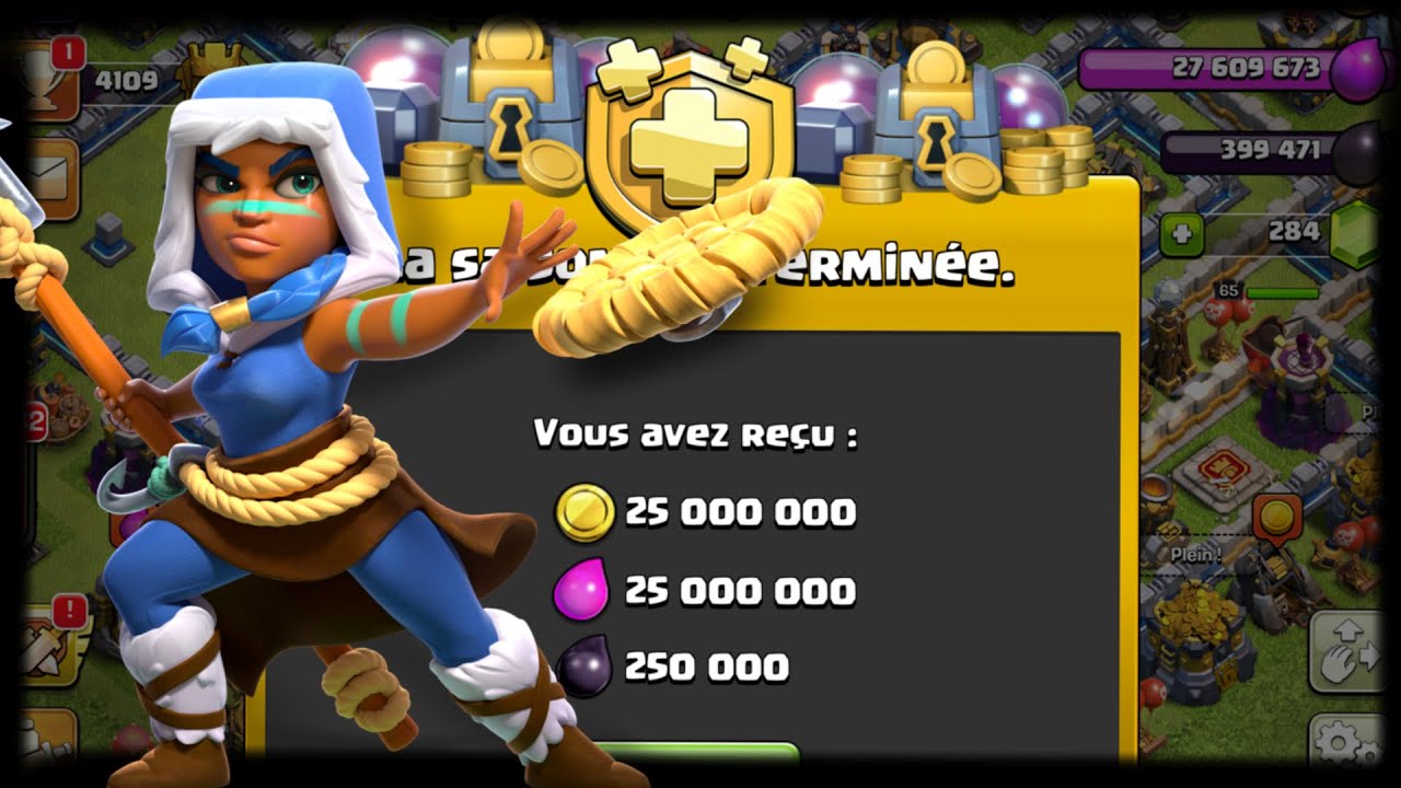 Le Rush le plus facile de ma vie ! - PASS OR Décembre | Clash of Clans