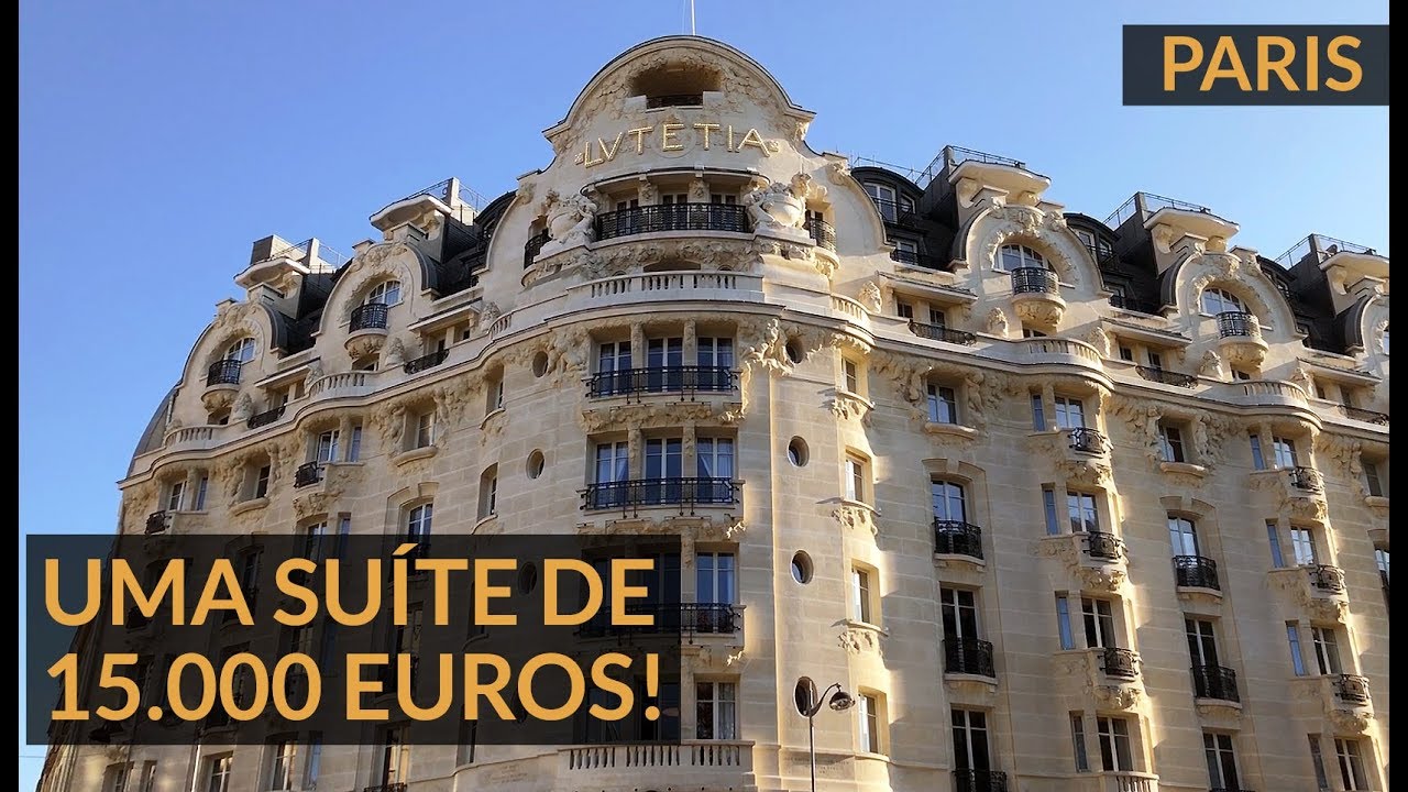 HOTEL LUTETIA PARIS -  Uma reforma de 230 milhões de euros!!