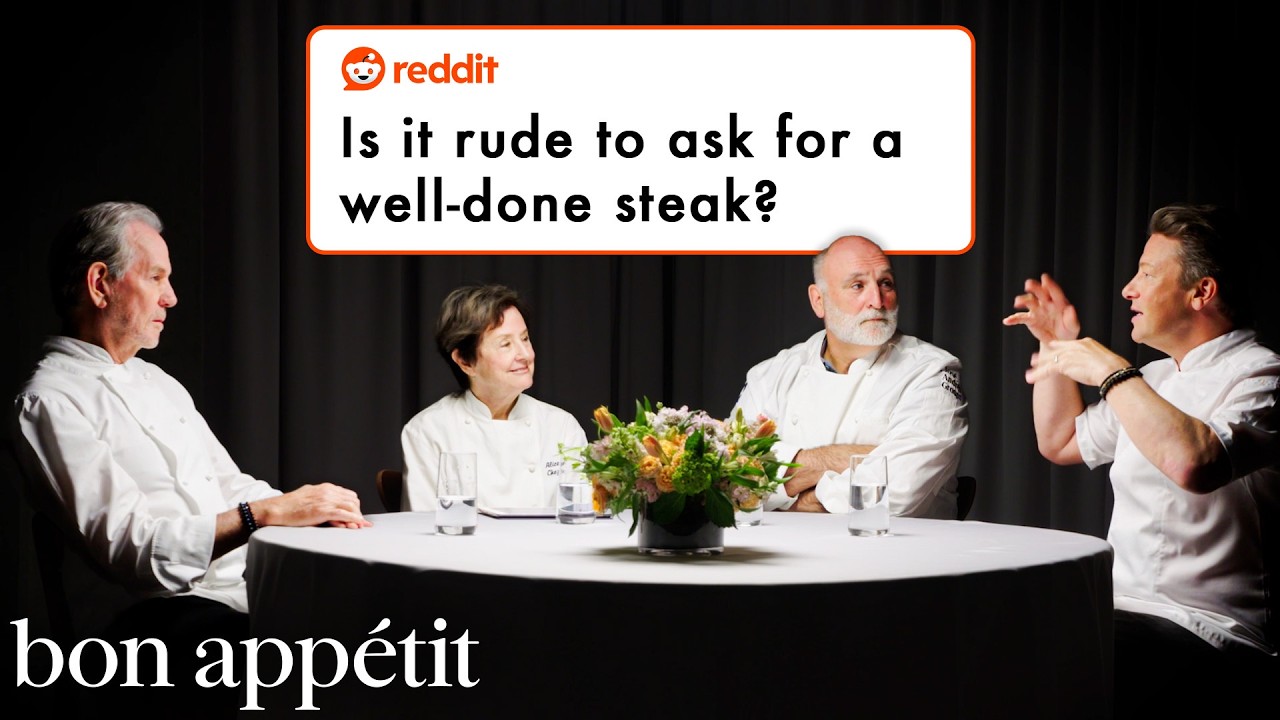 The ‘Chef’s Table: Legends’ Answer Cooking Questions From Reddit | Bon Appétit