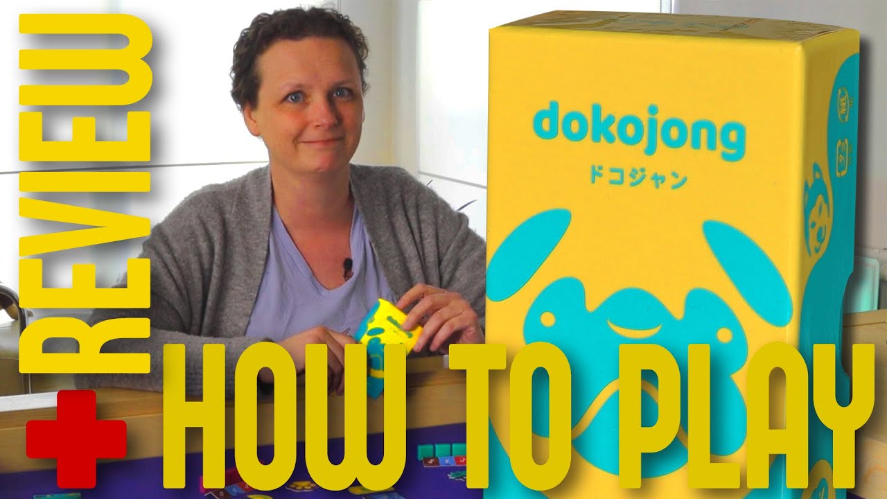 Dokojong Oink games - How to Play - Review (English - English/Dutch subtitles)