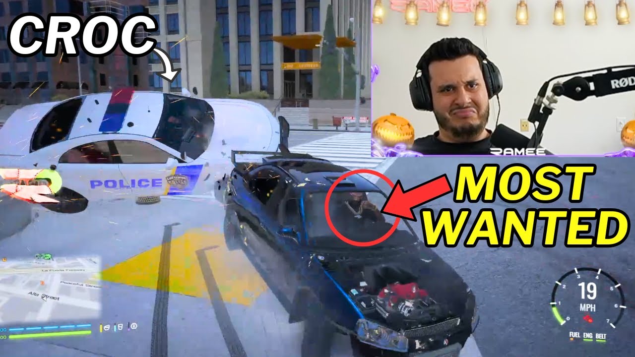 Ramee gets into an INTENSE Police Chase as the Most Wanted Man in the City | Prodigy 2.6 | GTA | CG