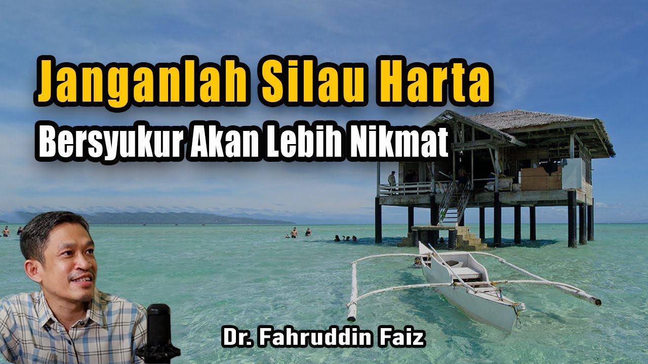 Yang Bergelimang Harta Belum Tentu Merasakan Bahagia | Ngaji Filsafat | Dr. Fahruddin Faiz