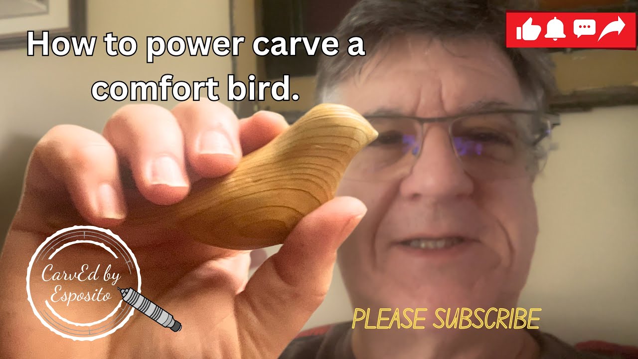 How to power carve a comfort bird.