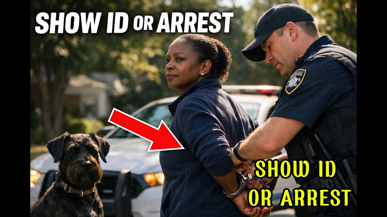 Racist Cop Confronts Black Woman Walking Her Dog — She’s a Family Court Judge...!