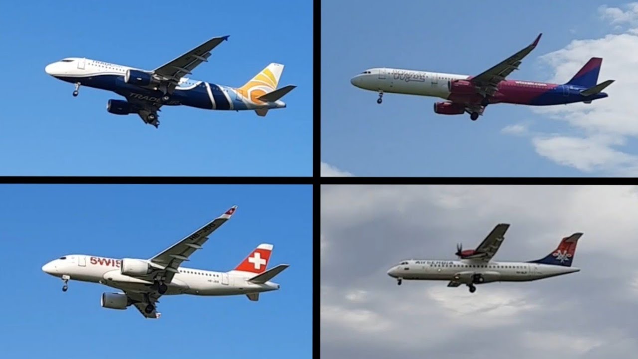 Planespotting at Ljubljana Airport #1 ✈
