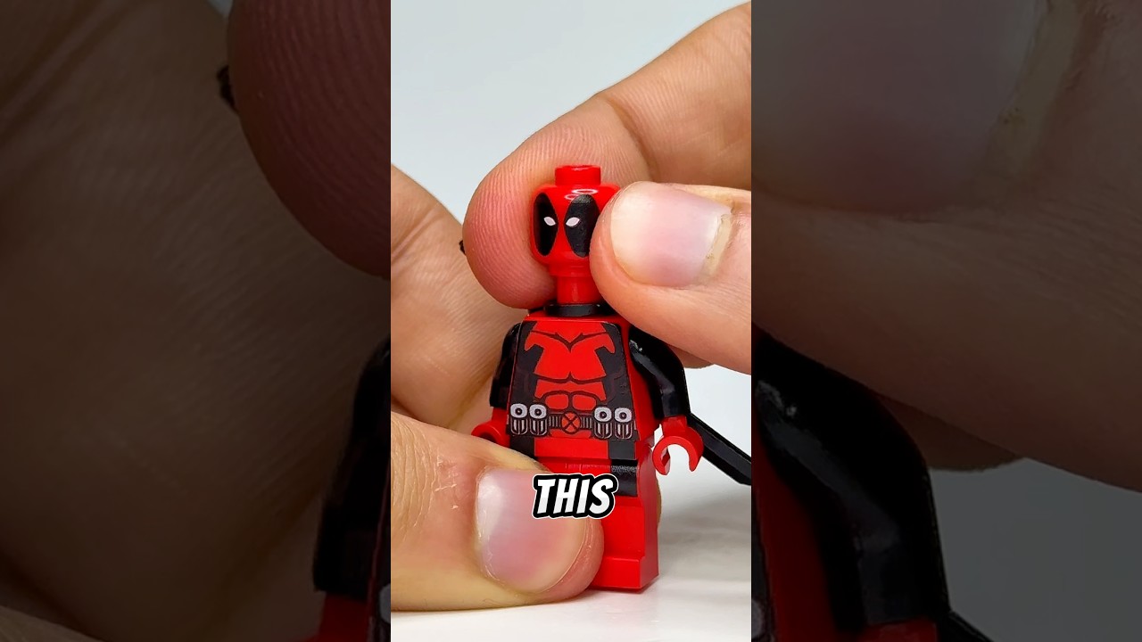 Можно ли считать, что минифигурки LEGO с логотипом всё ещё поддельные?! #lego #legos #shorts