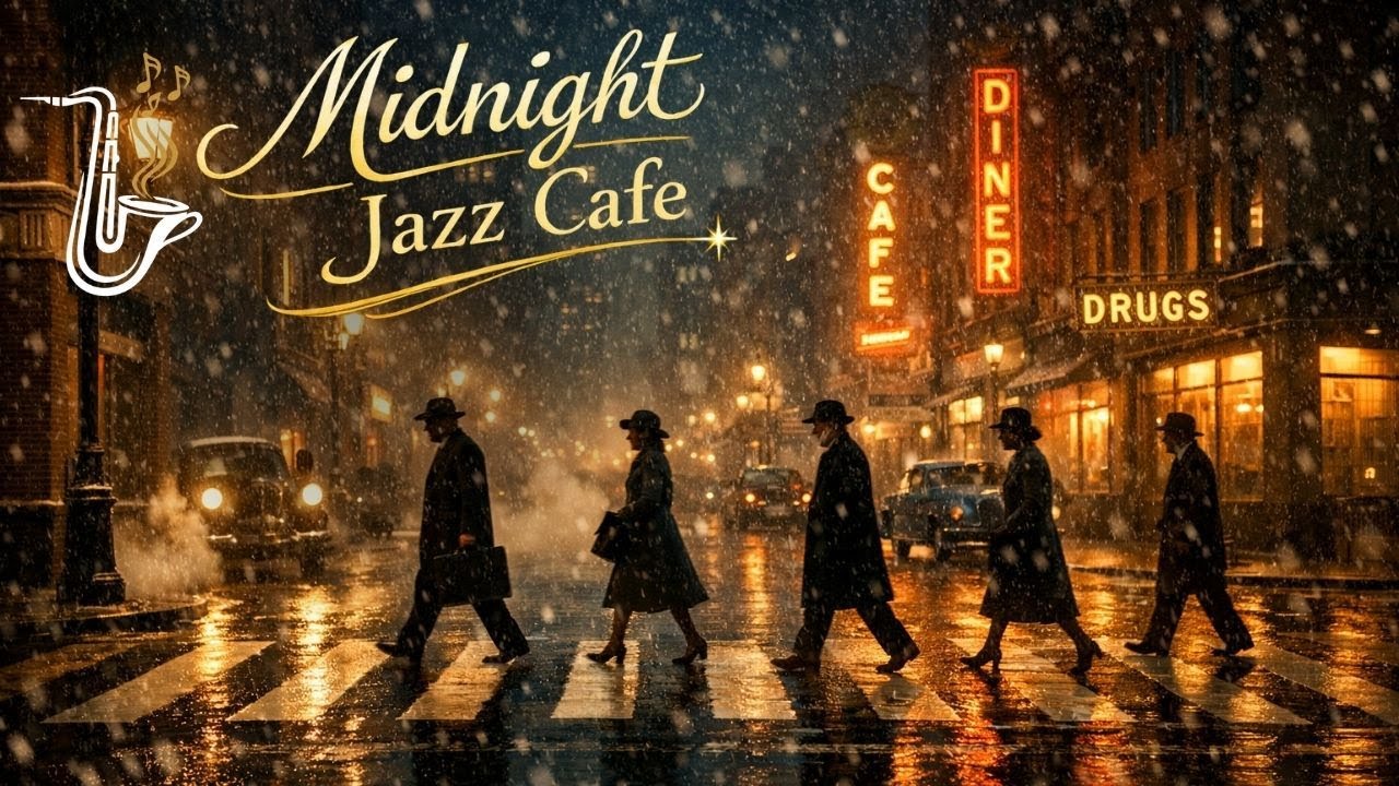 Chicago Nights — 2 Hours of 1940s Jazz Noir for Love, Relaxation & Winter Nights