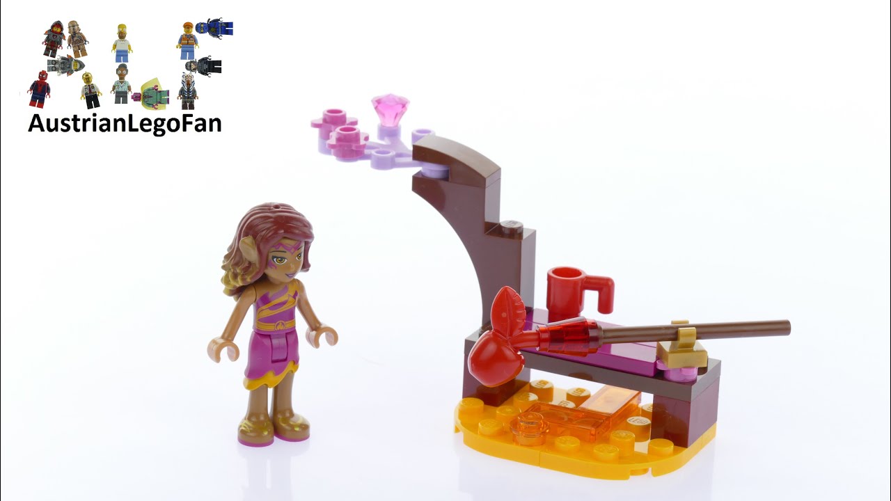 Lego Elves 30259 Azari&acute;s Magic Fire - Lego Speed Build Review