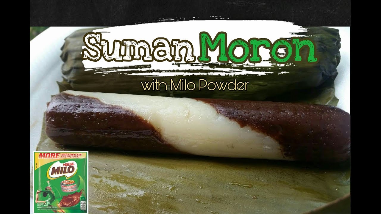 Suman Moron Recipe with Milo Powder