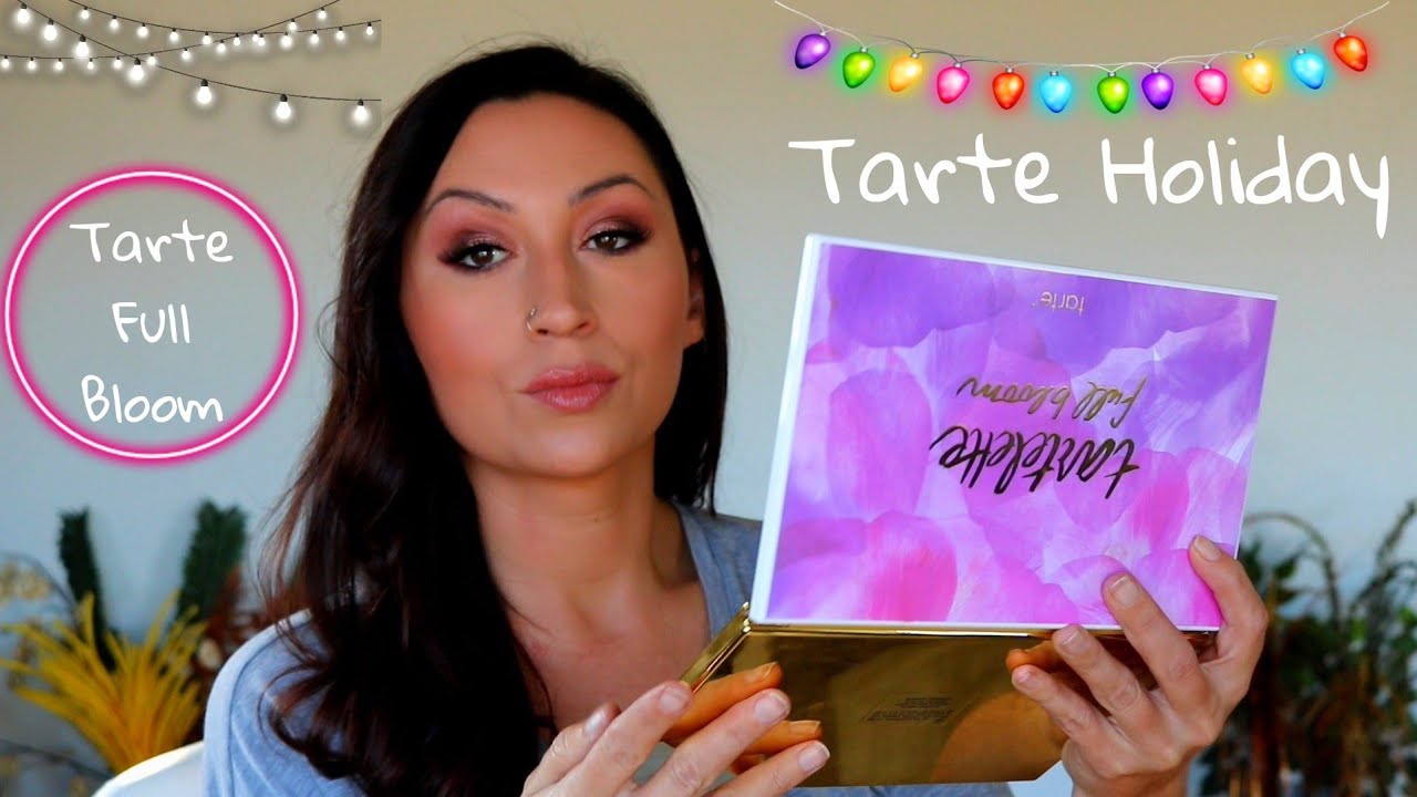 Tarte Full Bloom Eyeshadow Palette Tutorial & Review in Natural Lighting | Vanessa Elle