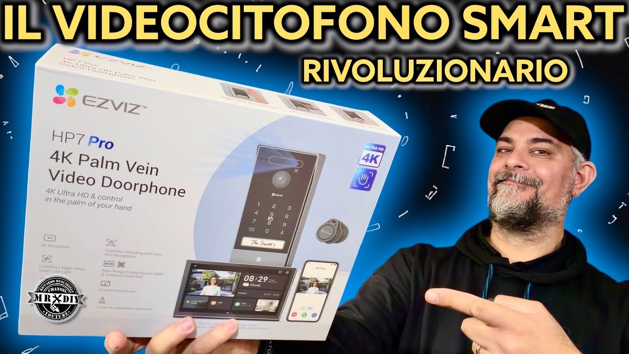 Il Video Citofono Smart RIVOLUZIONARIO che installi DA SOLO ed è pazzesco: HP7 Pro EZVIZ. Recensione
