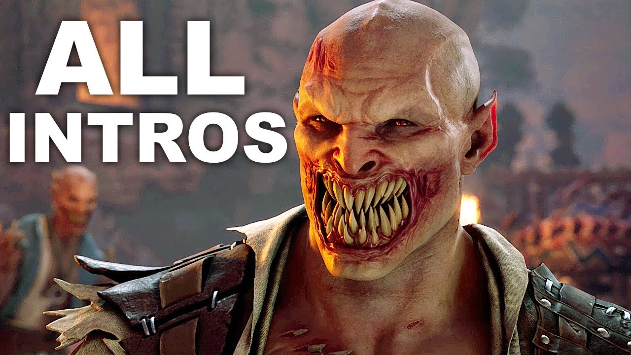 MORTAL KOMBAT 1 Baraka All Intros MK1