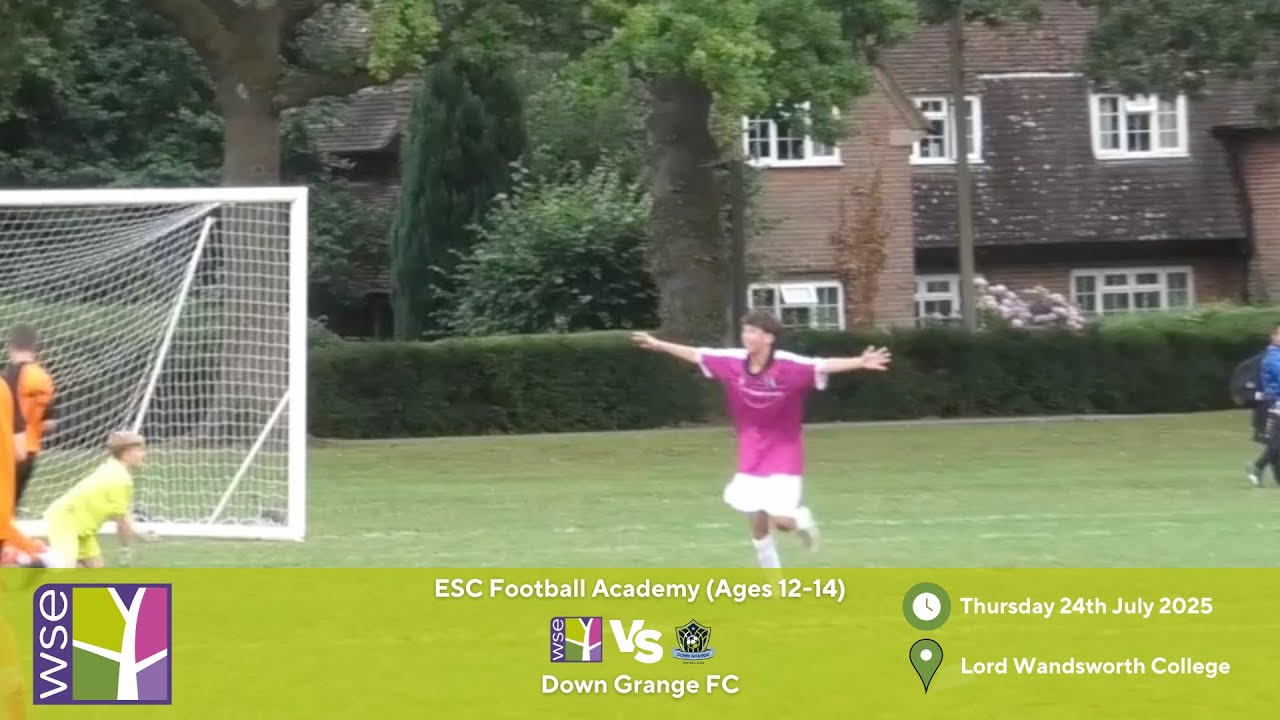 ESC Football Academy (Ages 12 - 14) vs Down Grange Panthers | Match Highlights | 24 July 2025