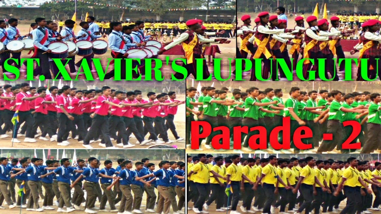 ST. XAVIER'S INTER COLLEGE LUPUNGUTU || CHAIBASA || Last Parade - 2 || Sports Day 2019.
