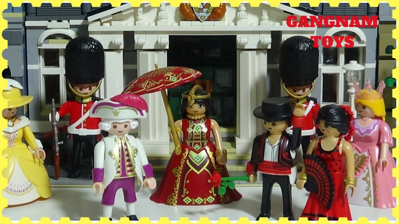 PLAYMOBIL unboxing  Royal Guard 4577 -gangnamTOYS-おもちゃの動画