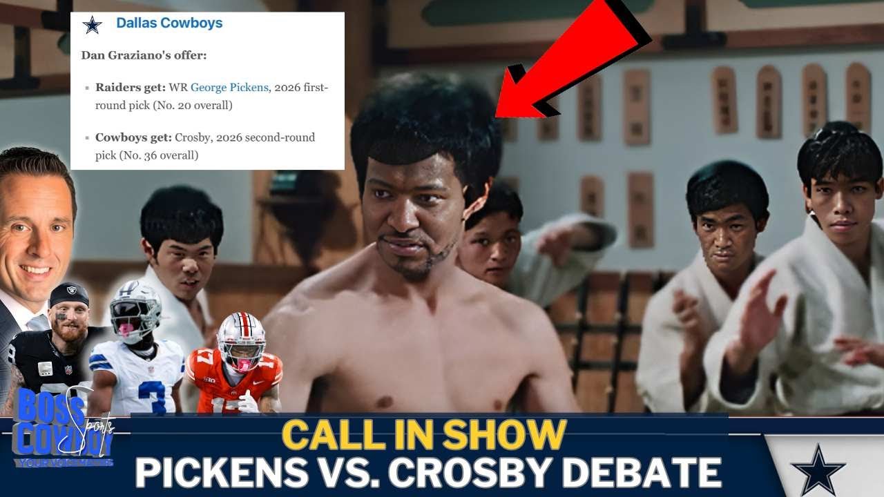 Boss Show Me OPENS The Phone Lines ☎️🔥 Dan Graziano’s Crosby for Pickens Trade… WHO WINS?!