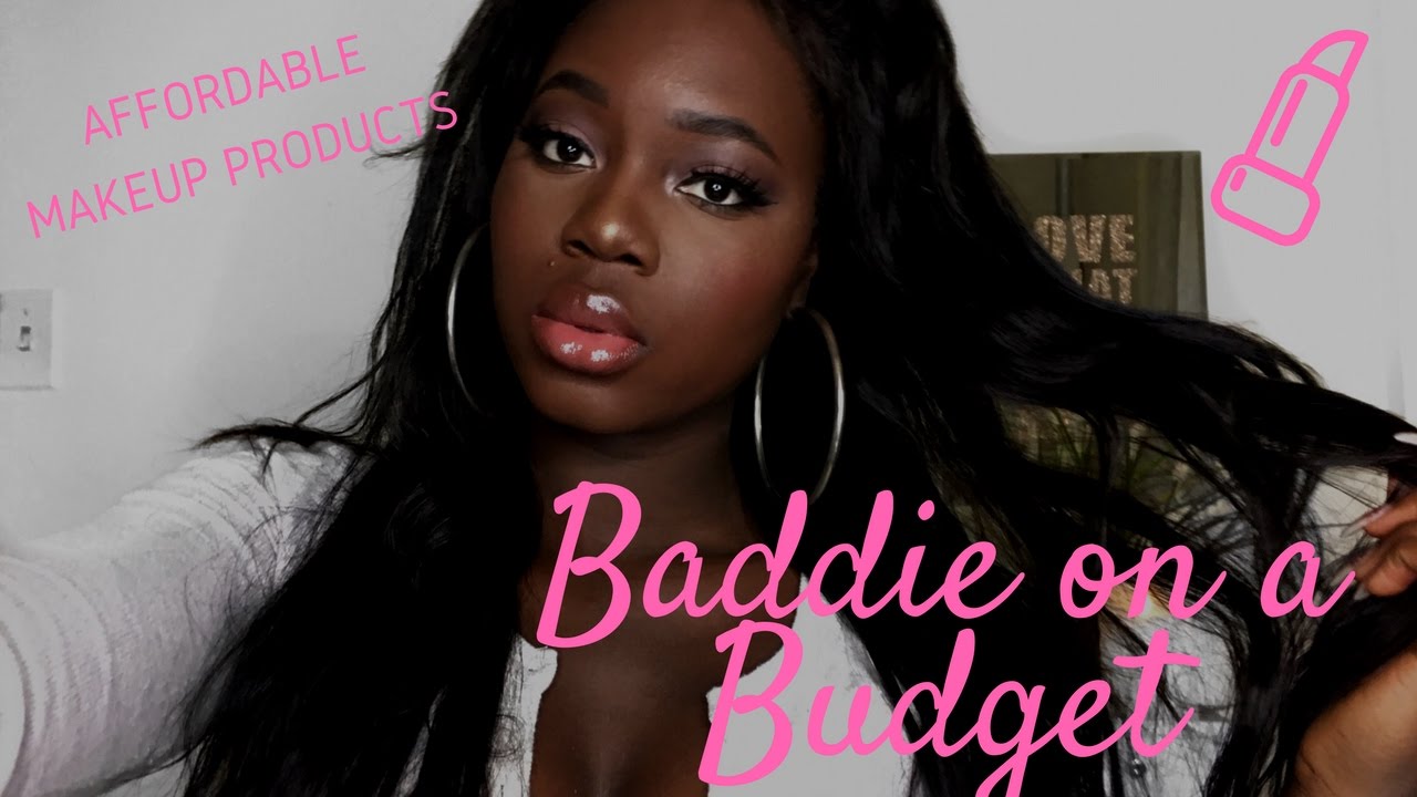 Full face Drugstore Makeup for Dark Skin