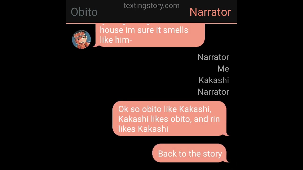 obikaka my first texting story(part1/????)