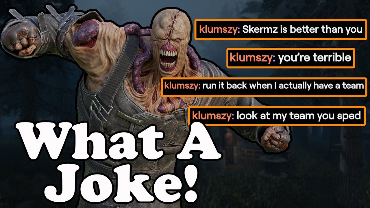 TOXIC And SALTY Survivor Can't Handle My NEMESIS! | Dead by Daylight