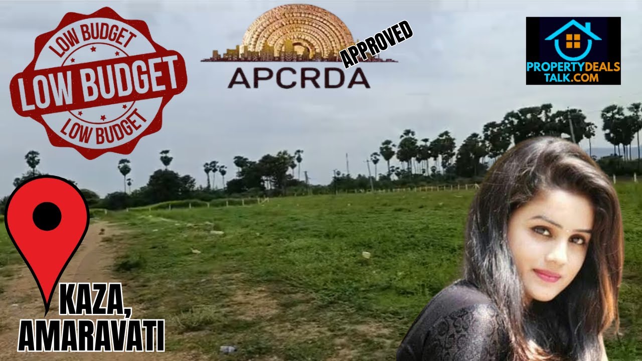 🔥 CRDA Approved Plots for Sale at Kaza, Amaravati | Prime Location | Best Investment Opportunity