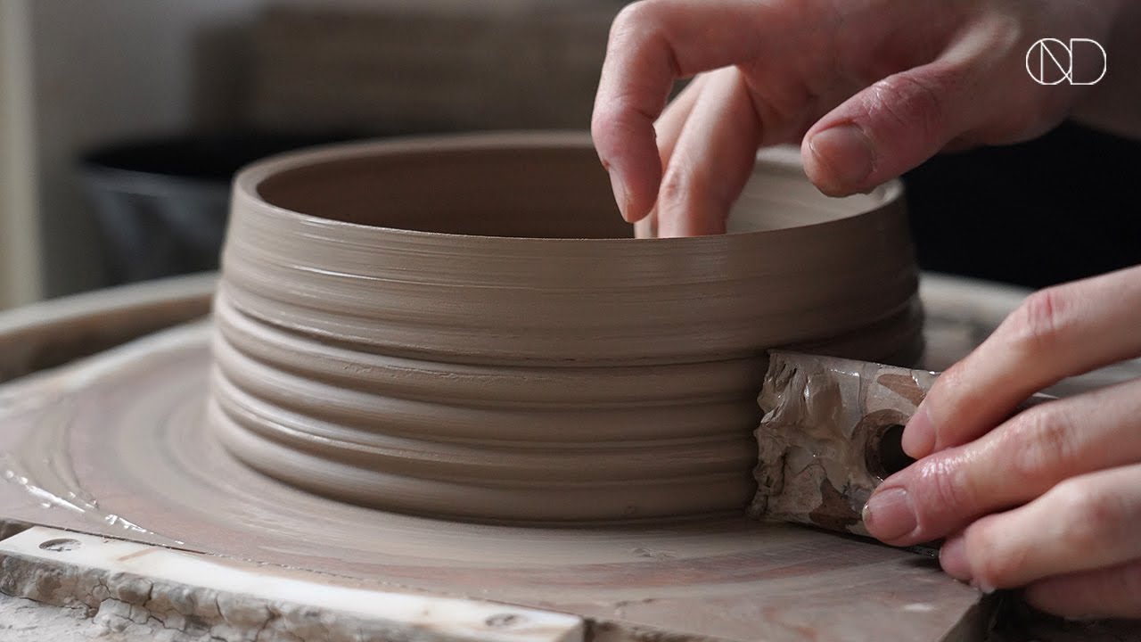 물레로 만드는 손잡이가 있는 그릇 : Making a Pottery on the Wheel [ONDO STUDIO]