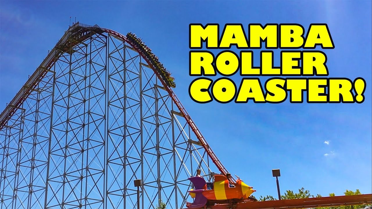 Mamba Roller Coaster Front Seat POV Worlds of Fun Kansas City MO