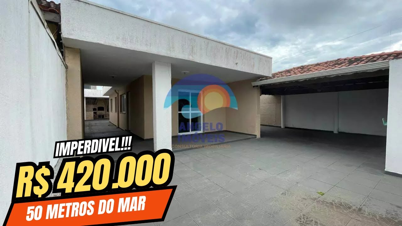 Quanto custa morar a 50 metros do mar em Peruíbe? Confira todos os detalhes desta residência!