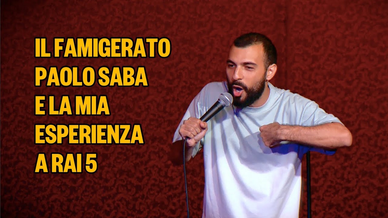 Sandro Cappai: Il famigerato Paolo Saba e la mia esperienza a Rai 5 #StandUpComedy