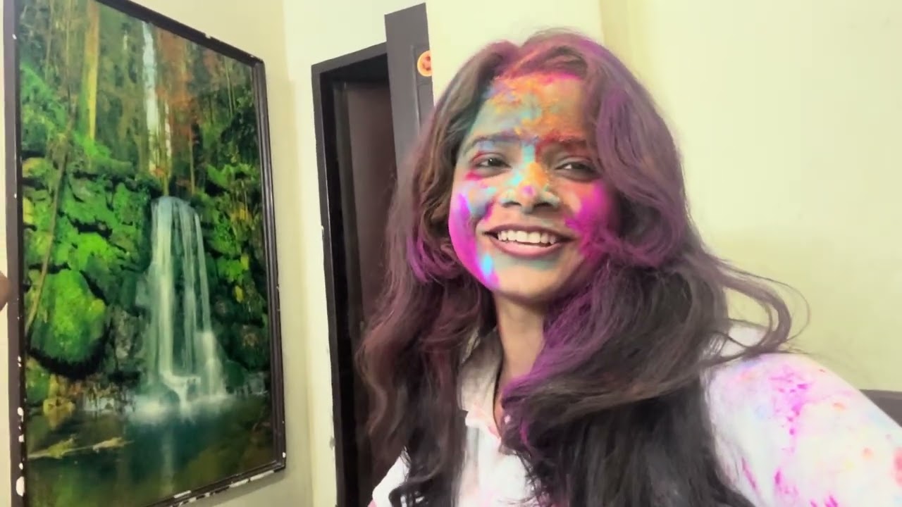 Pehli Baar Kisi Aur Ke Ghar Holi Khelne Gaye | Full Masti Vlog 💃🌈