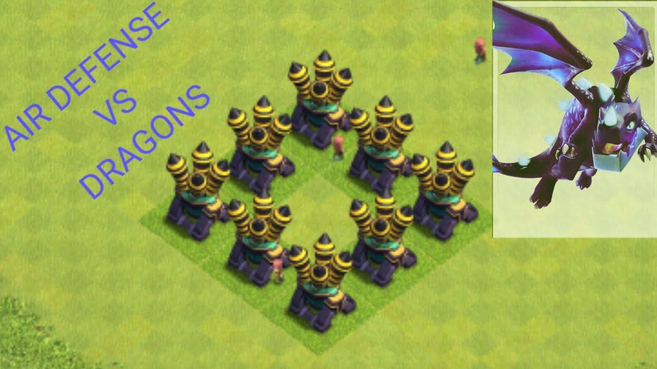 DEADLY AIR DEFENSE VS ELECTRO DRAGON AND SUPER DRAGON