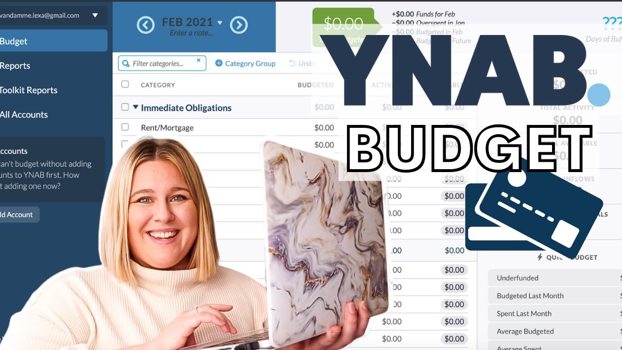 YNAB BUDGET FOR BEGINNERS | pay off multiple credit card debts | Budget For Me #4