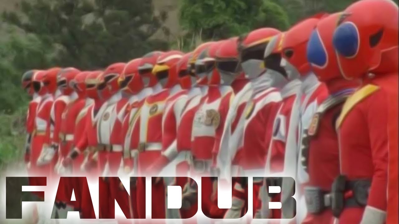 GaoRanger Fandub: Red Rangers' Rollcall