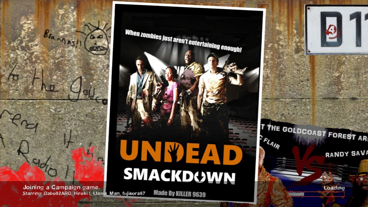 Left 4 Dead 2 Campaign | Undead Smackdown + Difficulty: Advanced (Hard) - 38 mins