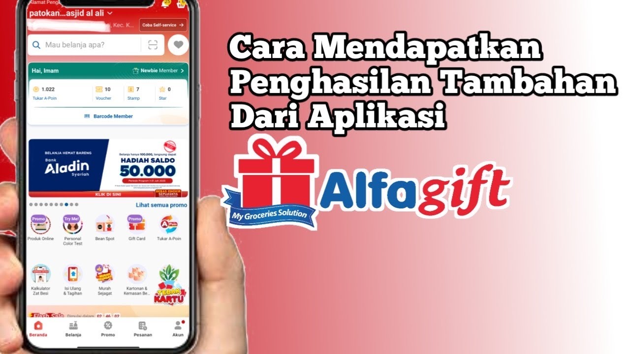 Cara Mendapatkan Uang di Aplikasi Alfagift Terbaru | Cara Daftar Alfagift Affiliate