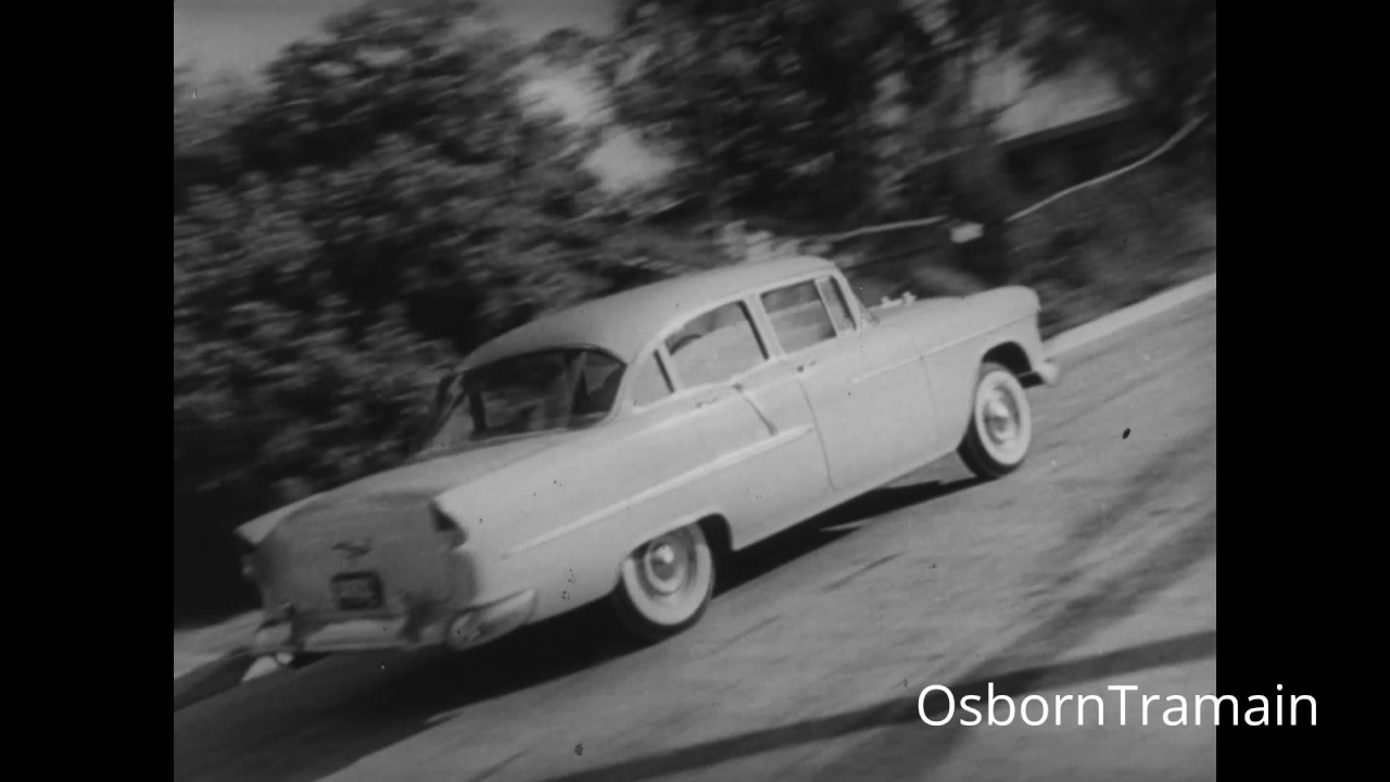 1955 Chevy Bel Air Commercial -  The Story is 3 New Engines!