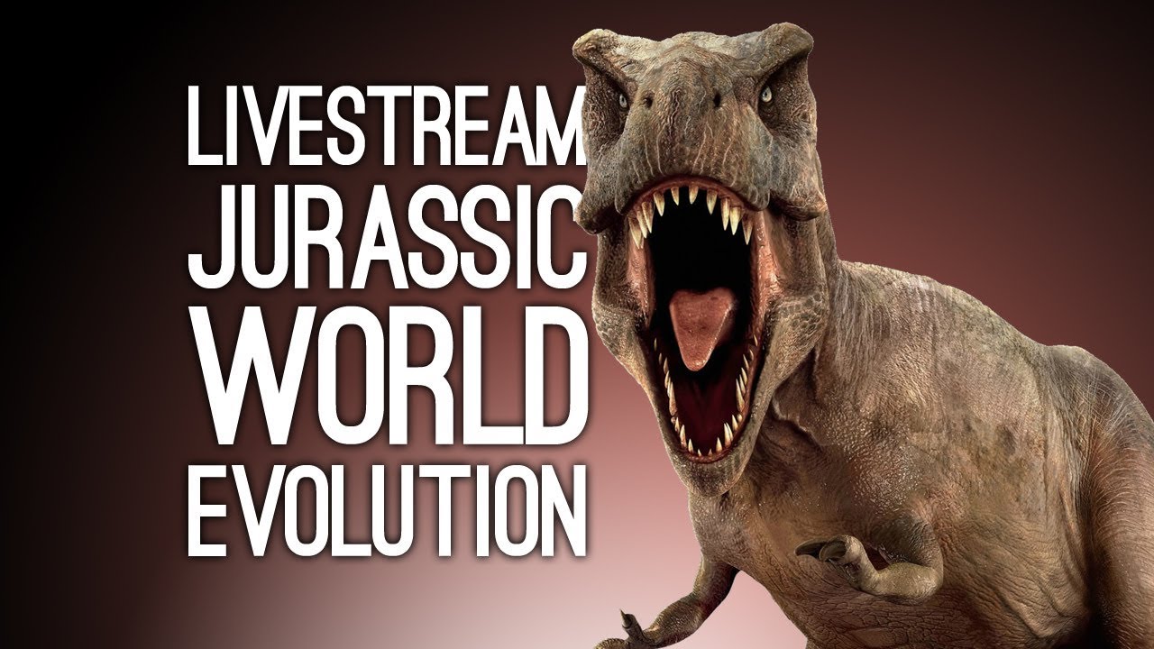 Jurassic World Evolution Live! We Play Jurassic World Evolution on Xbox One Live from Loading Bar