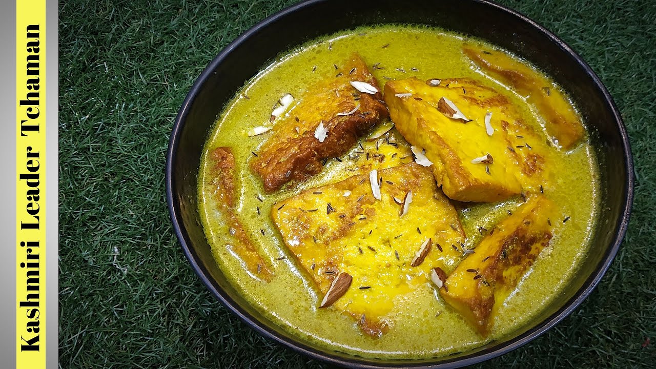 Kashmiri Yellow Paneer || Authentic Peela Paneer  || Kashmiri Lyader Chaman || Kashmiri Paneer