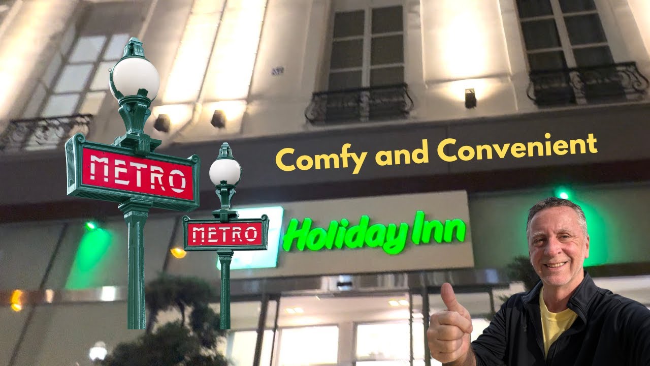 This Paris Hotel Has a METRO Station at the Front Door! Holiday Inn Paris Opera. @RixTrips