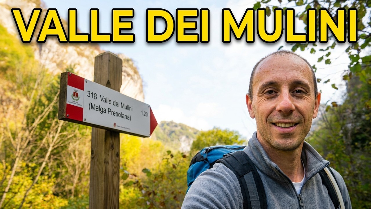 valle dei mulini Castione della Presolana partenza da Rusio val seriana