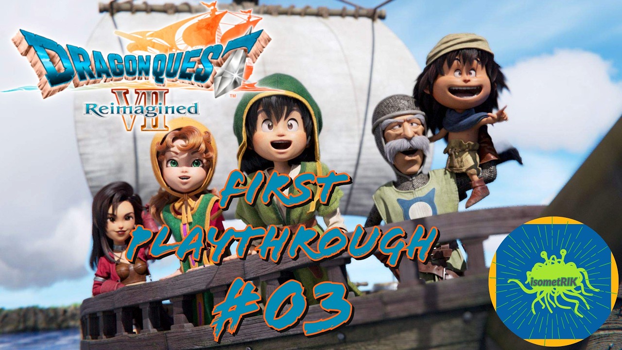 Dragon Quest 7 Reimagined - #03 - INTO THE MINES! #dragonquestviii