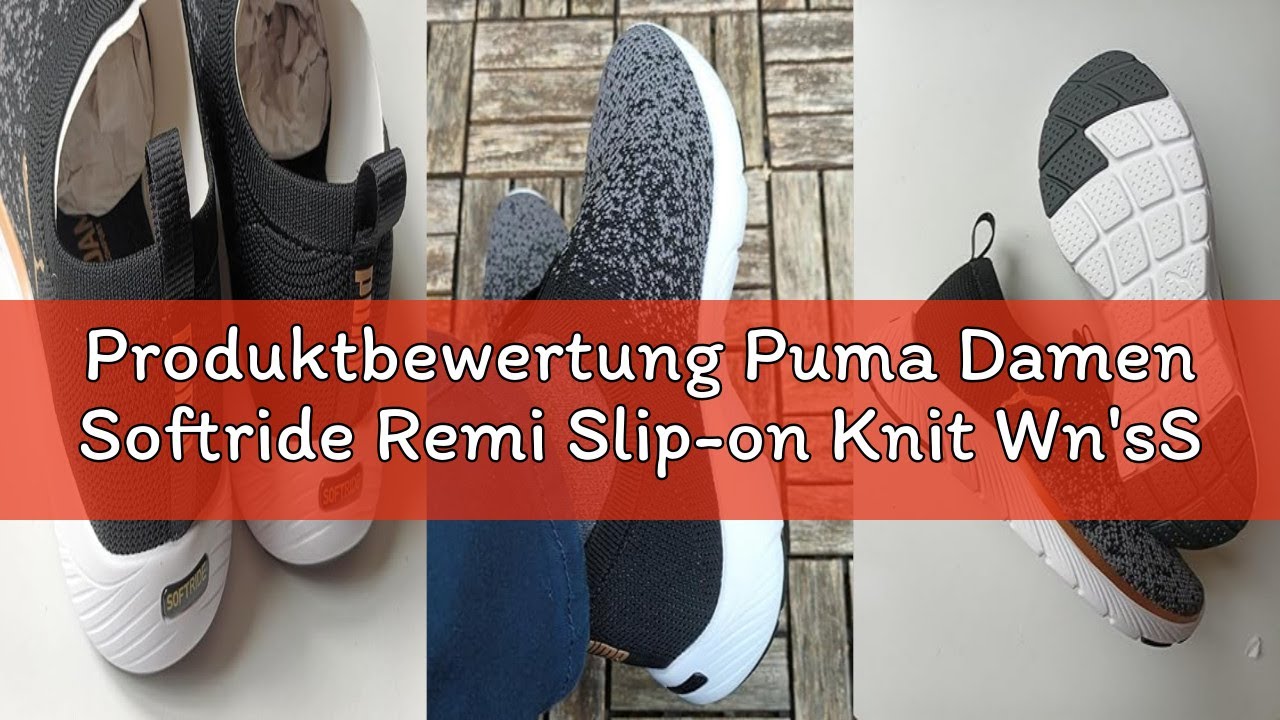 Produktbewertung Puma Damen Softride Remi Slip-on Knit Wn'sStraßen-Laufschuh