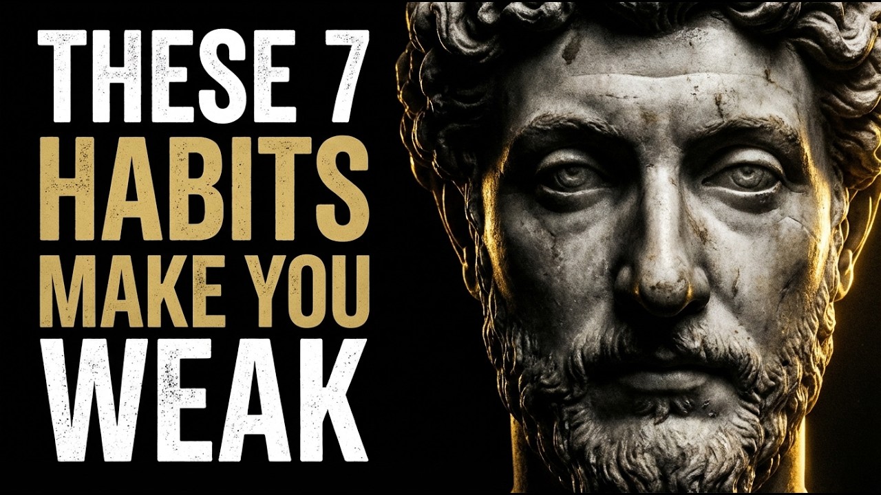 7 Habits That Make You Weak (Destroy Them with Stoicism)