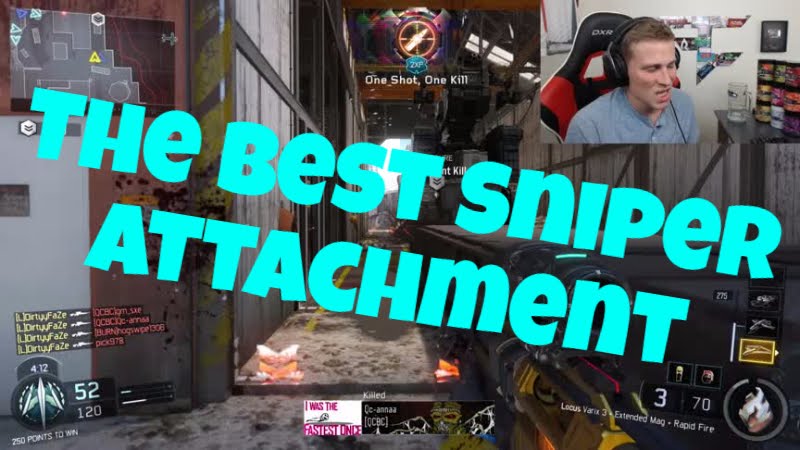 The Best Sniper Attachment - BO3 Clips and Highlights