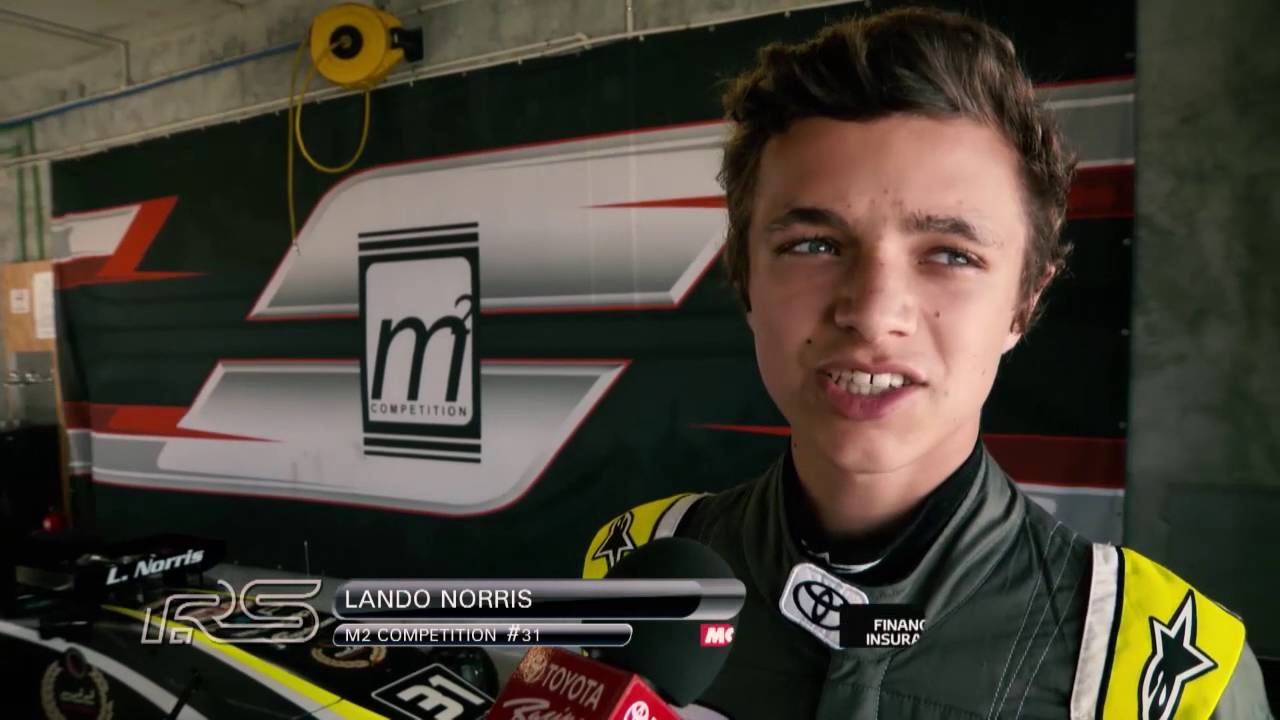 TRS 2016 Lando Norris Ken Smith
